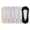Female Spring and Summer Thin Lace Shallow Mouth Cotton Bottom Invisible Non Slip Heel Socks