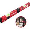 20Inch Foldable Magnetic Level-with 30Ft Laser Leveling Line and 90°/180°Bubbles,Multi-function Leveler Tool for Woodworking,Picture Hanging,Home