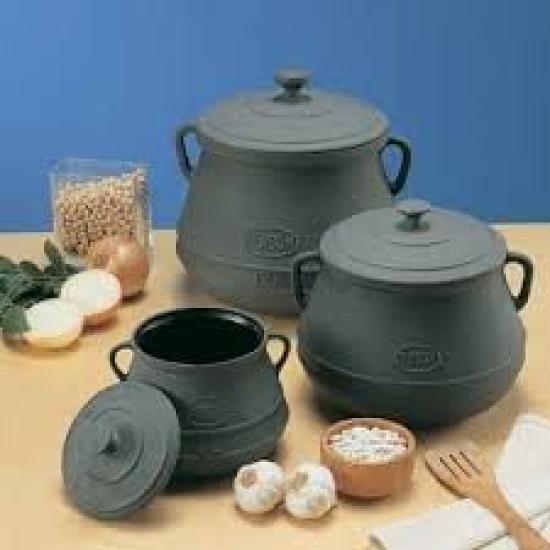 Cast Iron Pot Oja Pot Cooking Pot Made in Spain Two Hand Cast Enamel Pot (10L)