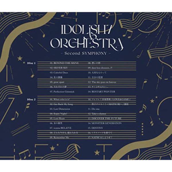 [CD] IDOLiSH7 Orchestra -Second SYMPHONY- Game Music Orchestra Arrange NEW