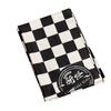 Harley Sun Protection Scarf Motorcycle Cycling Face Towel Black and White Plaid Ice Silk Head Cover Retro Biker's Half Helmet Stylish Mask