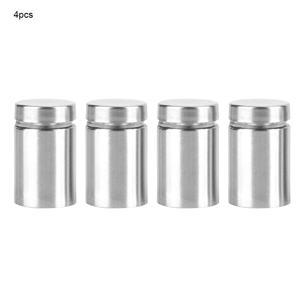 4pcs Stainless Steel Advertising Sign Fixing Screws Hollow Glass Standoff Pin (19*30mm)