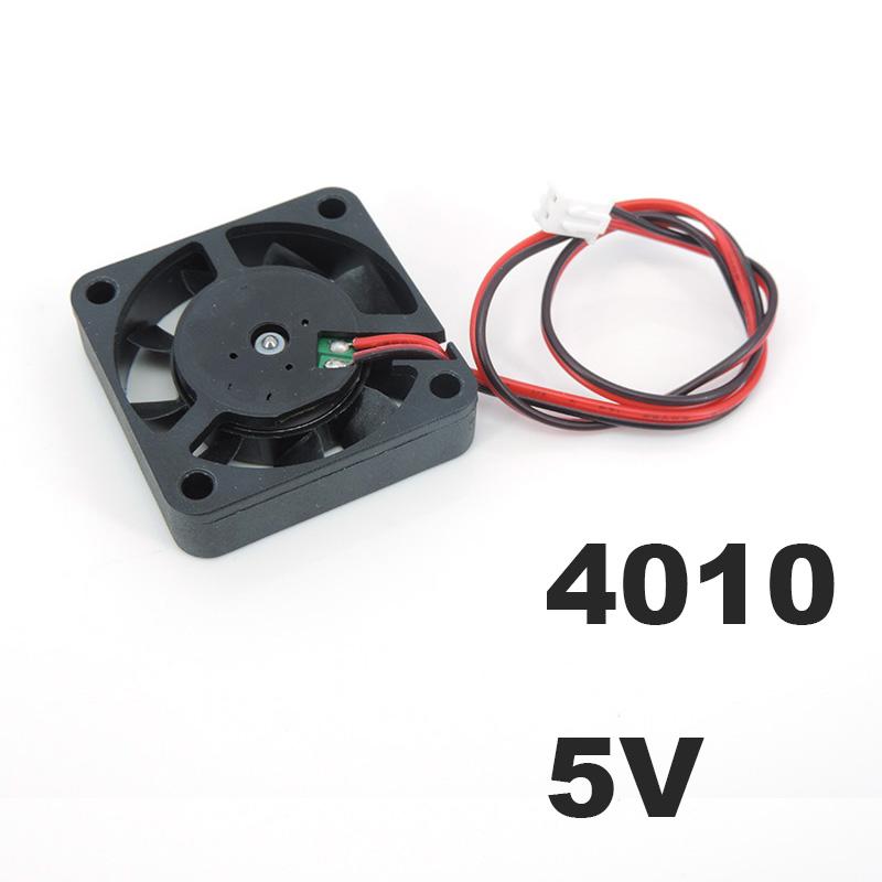 4010 40x10mm 40x40x10mm DC Cooling Fan 5V 12v 24V For Oil Bearing Brushless Cooling 2PIN 40mm Cooling Fan DC 5V 12V 24V 1pcs