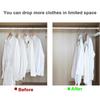 6/12Pcs Mini Clothes Hanger Connector Hooks Cascading Plastic Wardrobe Coat Organizer Rack Holder Space Saving for Closet