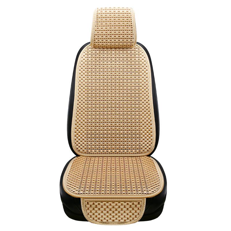 Summer Ice Silk Car Seat Cushion – Breathable & Cooling with Woven Design, Fits Most Vehicles. A Must-Have for Hot Weather!
