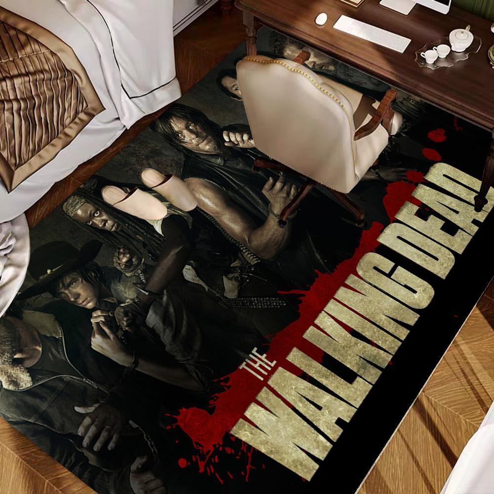 The Walking Dead Bathroom Mat Anti-slip Absorb Water Long Strip Cushion Bedroon Mat Hotel Decor Mat