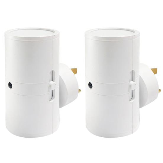 Motion Sensor Night Light with Dimmable Warm White LED Dual-Sided Lighting 90-degrees Rotatable Wall Sconce Light for Bedroom Hallway Kitchen