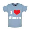 I Love Simon - Kids T-Shirt Tees Top - British Bgt Cowell Talent TV Shows