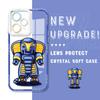 Αντικραδασμική θήκη Cartoon Astronaut Crystal Case Full Cover Προστασία κάμερας Διαφανές μαλακό περίβλημα τηλεφώνου για Xiaomi Redmi