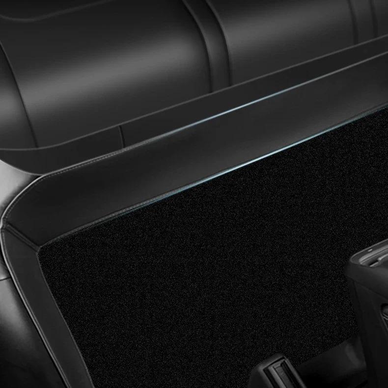 Rear Seat Lower Protective Mat for Tesla Model 3 Y Full Surround Cushion Protector Anti-Dirty Kick Pad Leather Car Accessories