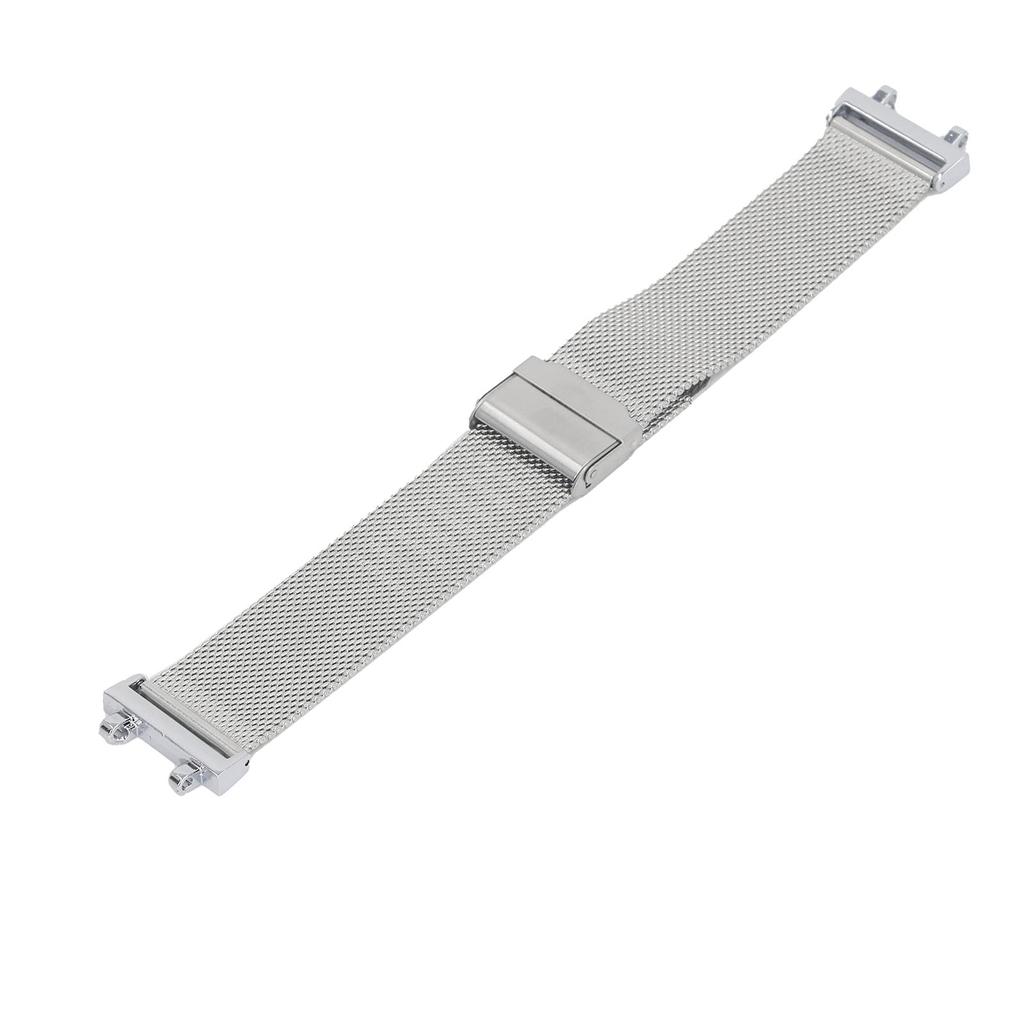 Mesh Watch Band Professional Stylish Simple Polished Adjustable Metal Watch Strap with Buckle for