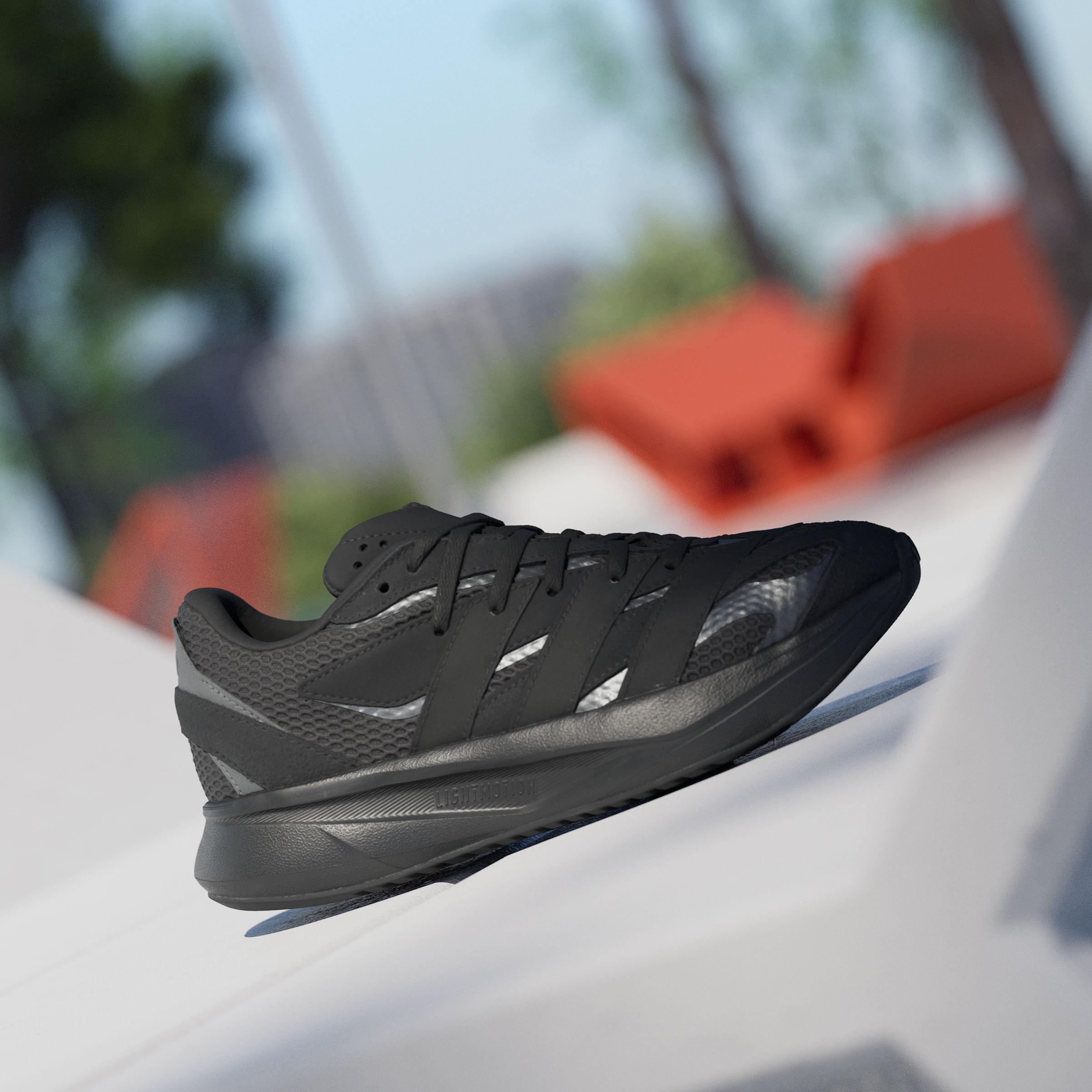 adidas Lightblaze Основной черный Железный металлик (GS) 36.5