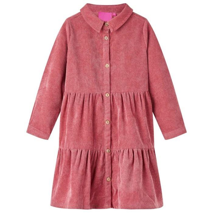 Dress - vidaXL - Long Sleeves - Comfortable - Durable - Girl 1.5 To 10 Years