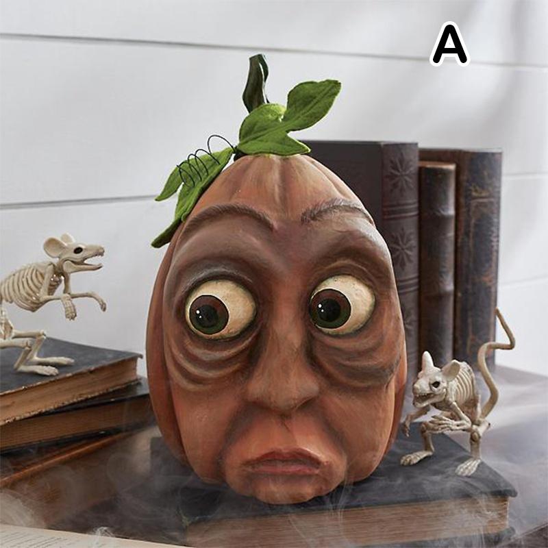 Halloween Pumpkin Outdoor Home Decoration Ghost Party Yard Venue Decoration Pumpkin Head Garden Decoration