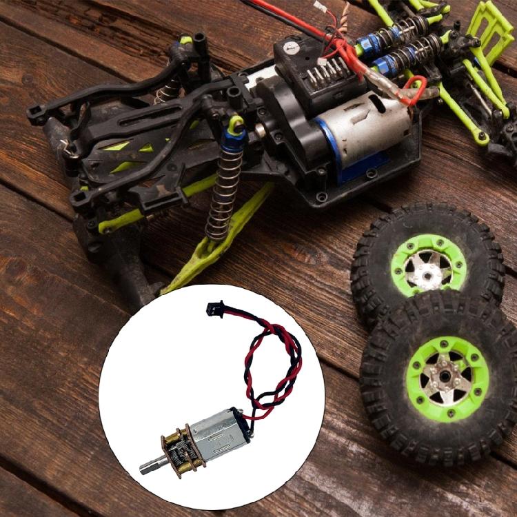 Low Noise 3V-6V Gear Motor Reduction Motor Set of 4 For Remote Control Model And Engineering Prototypes Project Kits