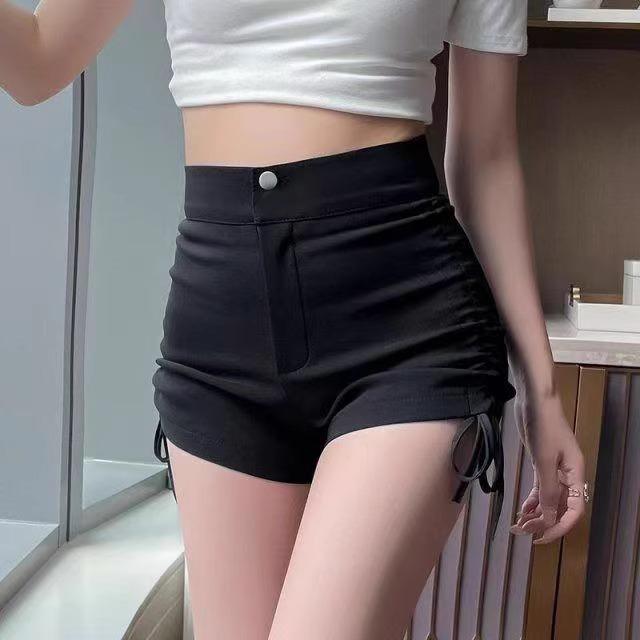 

Pure Desire High Waist Women s Sexy Short Shorts - Year-Round Slimming Hot Pants with Drawstring 5XL