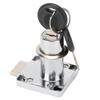 3pcs Zinc Alloy Cabinet Lock Durable Cam Lock Security Drawer Lock  Office