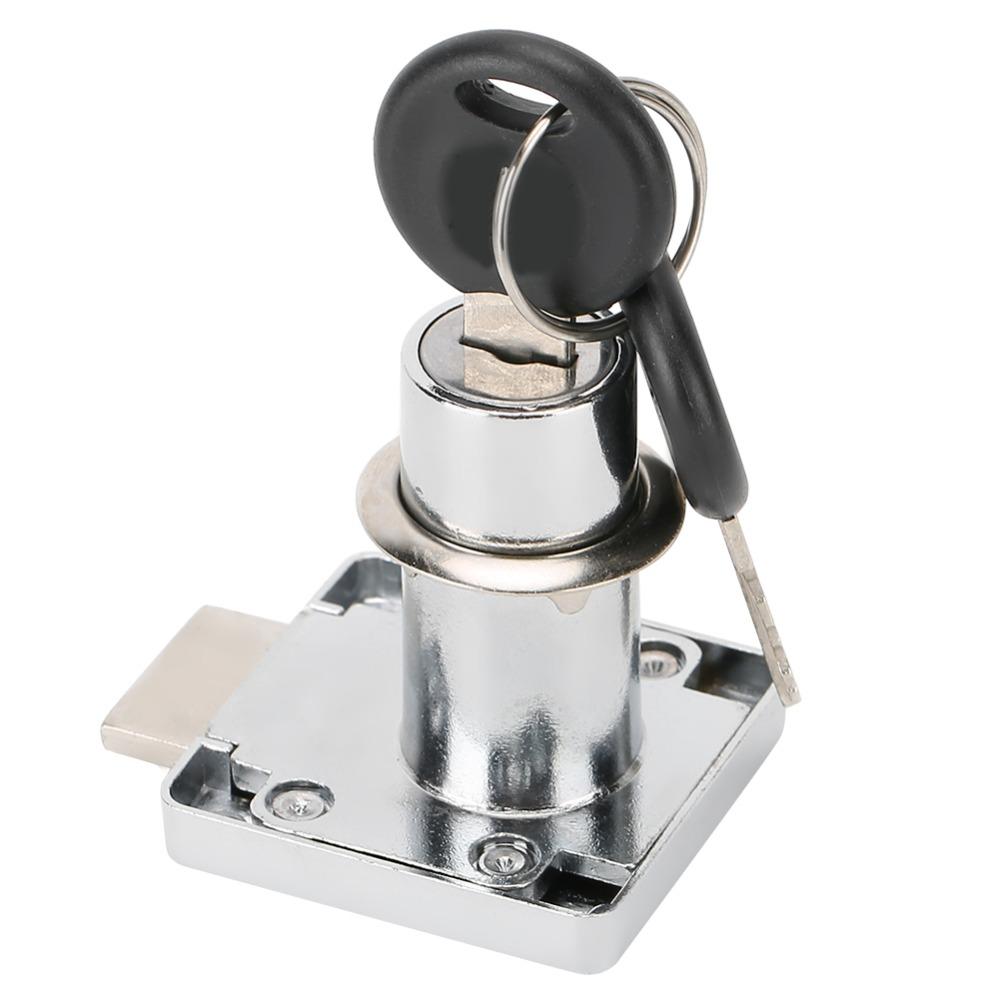 3pcs Zinc Alloy Cabinet Lock Durable Cam Lock Security Drawer Lock  Office