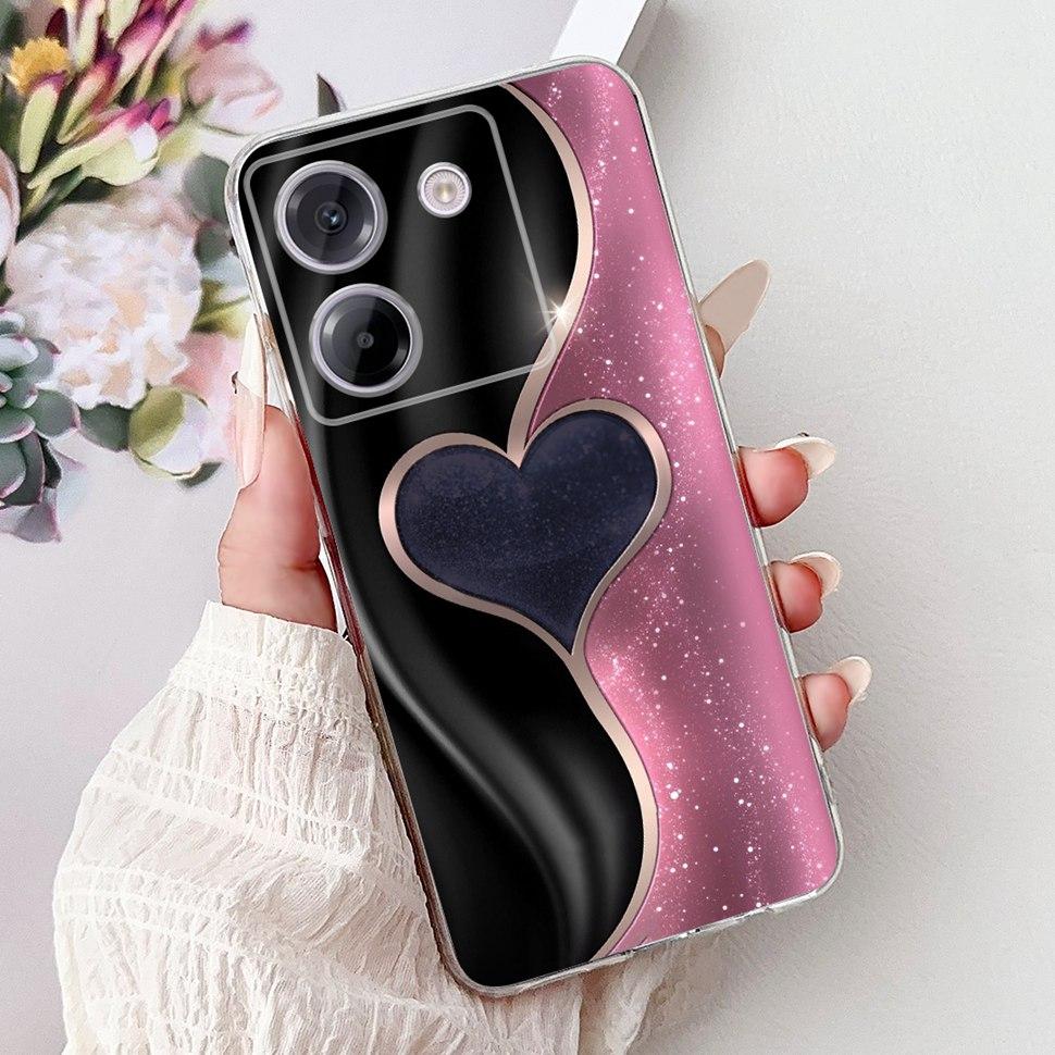 For Xiaomi Poco M7 Pro 5G Case New Dargon Art Painted Cover For Poco M7 PocoM7 Pro 5G Back Cover Soft TPU Fundas Coque