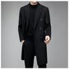 Firstview Men's Double-Sided Wool Casual Overcoat