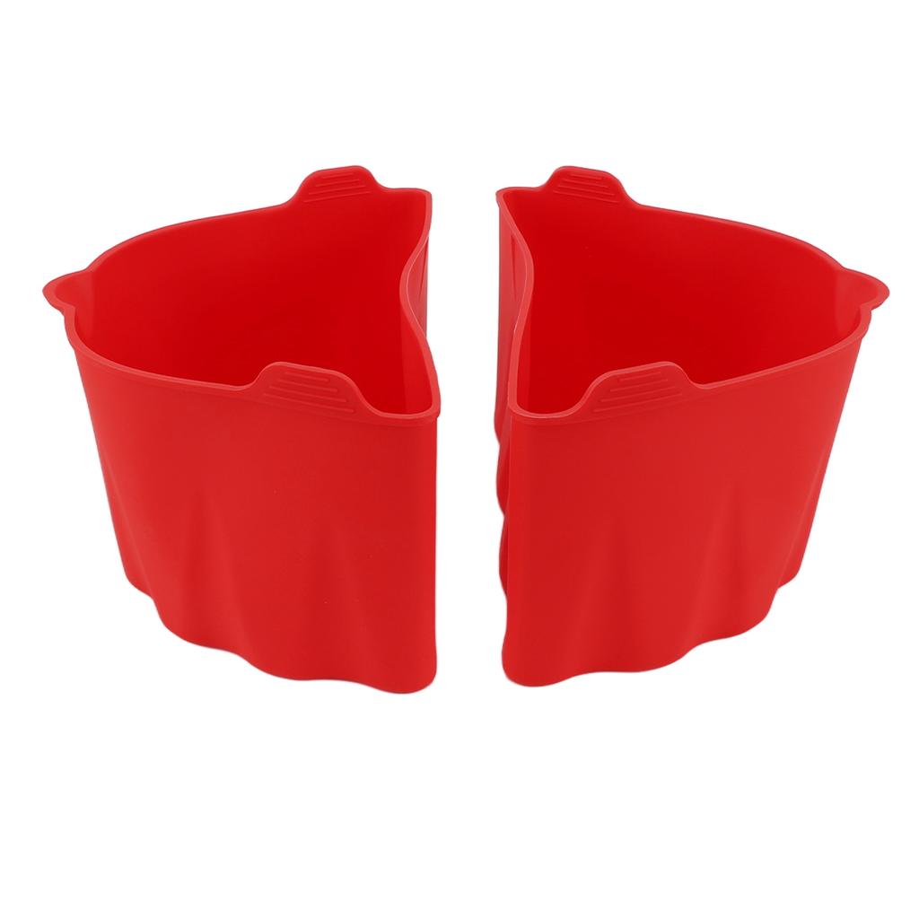 2Pcs Slow Cooker Liner 6?7QT Silicone Cook Pot Divider Slow Cooker Cooking Liner for Home