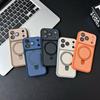 iPhone 17 Pro Max Skin-Feel Protective Case with Magnetic Stand, Anti-Drop, Compatible for Apple 17 Pro Max