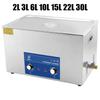 2-30L 40KHZ Ultrasone Reiniger met Verwarmer Timer voor Sieraden Reiniging Knop Bediening Brillen Ringen Kunstgebitten Muziekinstrumenten
