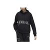 Jordan Alphabet Print Loose Long Sleeve Hoodie Women Tops Black FN5435-010
