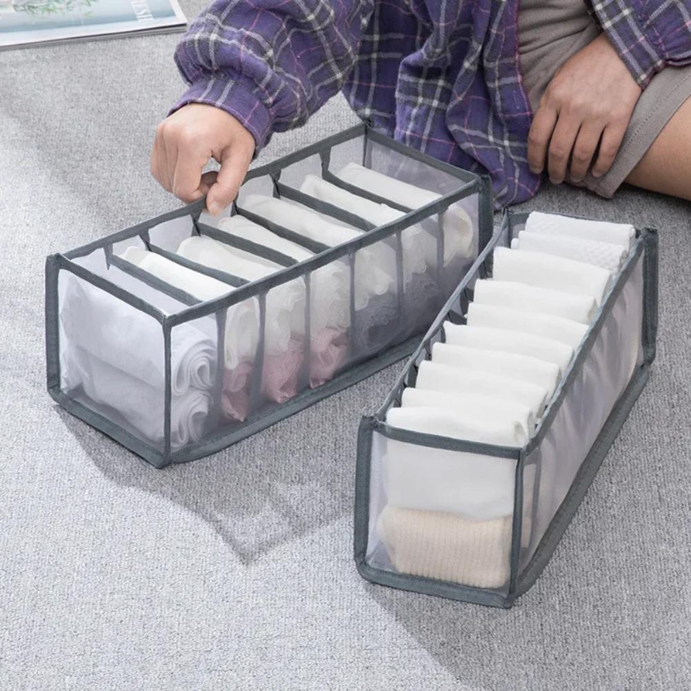 Bra Socks Storage Box Travel Underwear Cabinet Drawer Panties Scarf Organizers Bedroom Wardrobe Clothing Storage organizadore