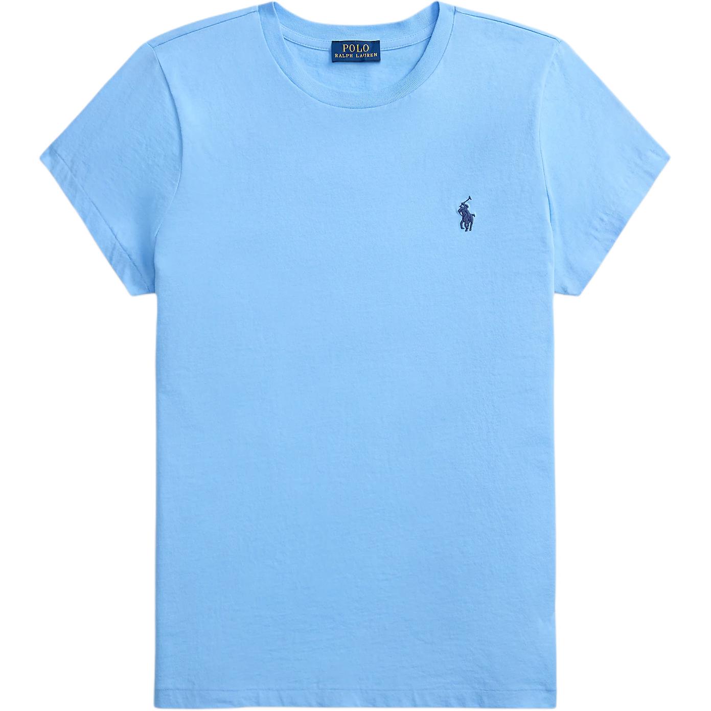 

Polo Ralph Lauren Классическая хлопковая футболка с круглым вырезом Женские топы 211B14605-005 S