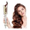 Hair Iron, Anti-tangle Auto Curl Iron, Easy Operation 28mm Iron, Dual Voltage Rotary Hair Iron 2way, with Auto Shut-off Function for Hair Styling