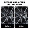 4pcs 56+60mm Car Wheel Center Hub Caps Sticker Auto Emblem Badge For PEUGEOT 106 206 306 406 107 207 307 407 301 308 2008 3008