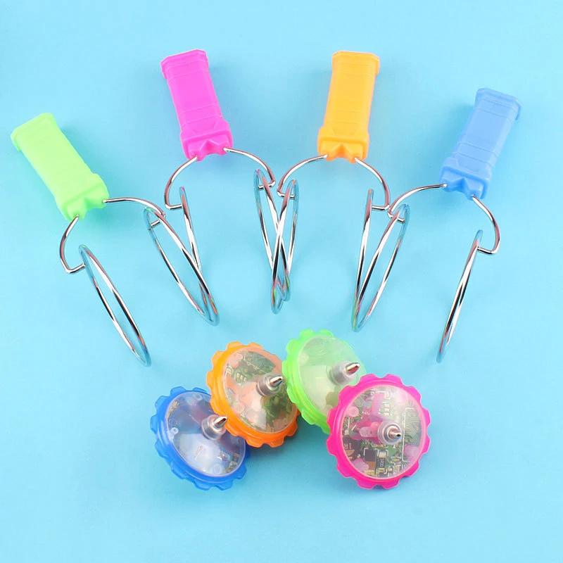 Magnetic Spinning Top With Colorful Led Lights - Auto Glows When Spinning Outdoor/Indoor Toy Party Favors Gifts For Children