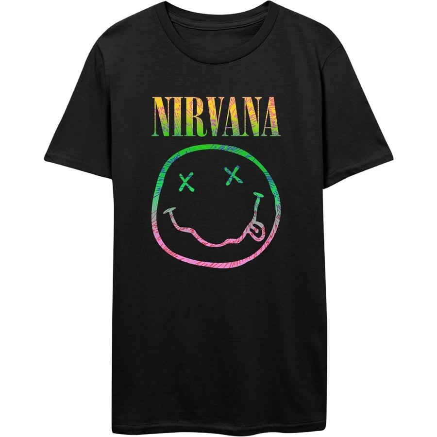 Мужская футболка Nirvana Sorbet Ray Smile _ Официальная лицензионная продукция S