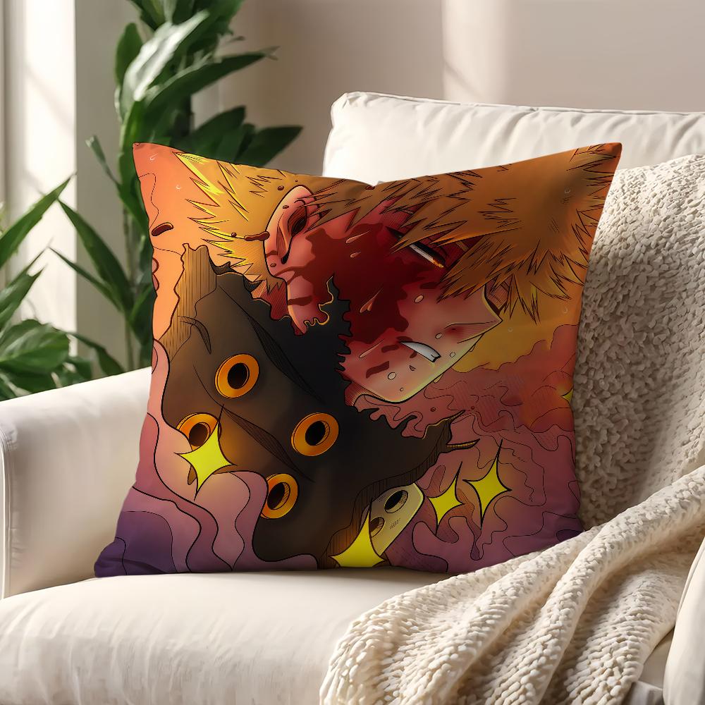 Katsuki Bakugo My Hero Kissenbezug Für Kissen Sofa Druck Dekoration Zimmer Haus Büro Café Auto Nordische Schlichtheit