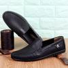 Round Toe Non Slip Man Casual Shoe Slip-on Soft Sale Cowhide Classic Original Common Retro New In Social Leather Shoes for Men