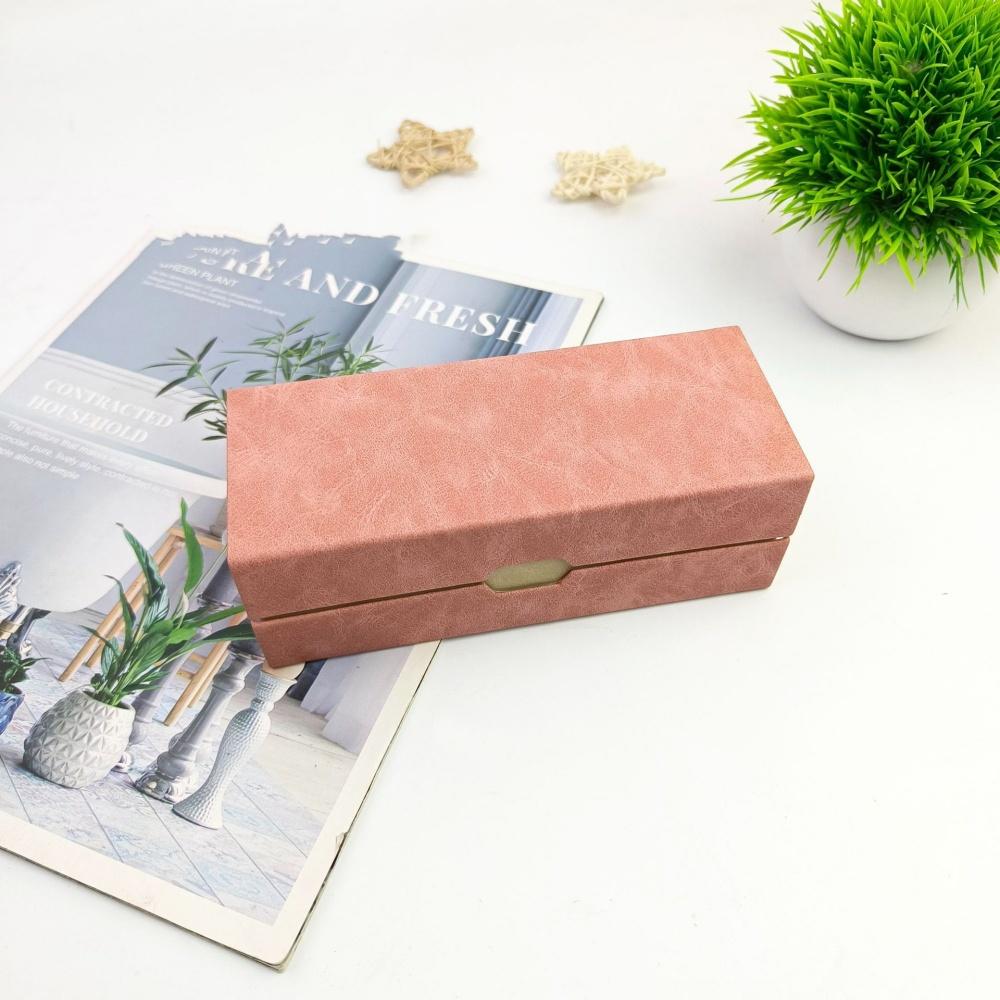 Travel Myopia Glasses Case Portable 2 Pair Eyeglasses Holder Double Layer Glasses Box Dual Compartment For Bags Pockets Daily