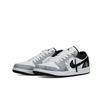 Jordan Air Jordan 1 Abrasion Resistant Low Top Skateboard Shoes Unisex Black White Gray 553558-132(Team577-)