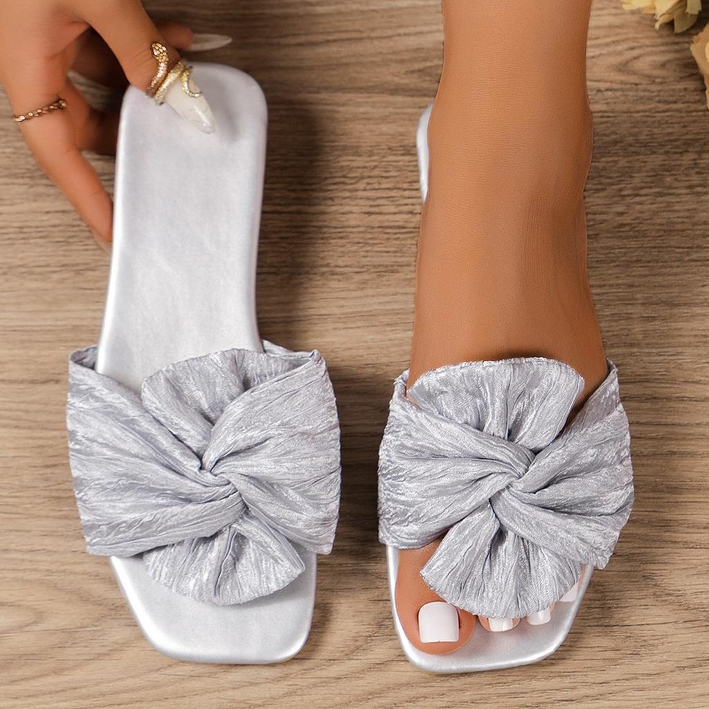 Summer Woman Slippers Fashion Brand Casual Slides Ladies Flat Shoes Woman Peep Toe Beach Sandals Outdoor Flip Flops Low Heel