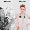 Portable Neck Fan Personal Neck Fan Hanging Neck Sports Fan USB Rechargeable Wearable Cooling Head Fan 360 Degrees For Travel Sp