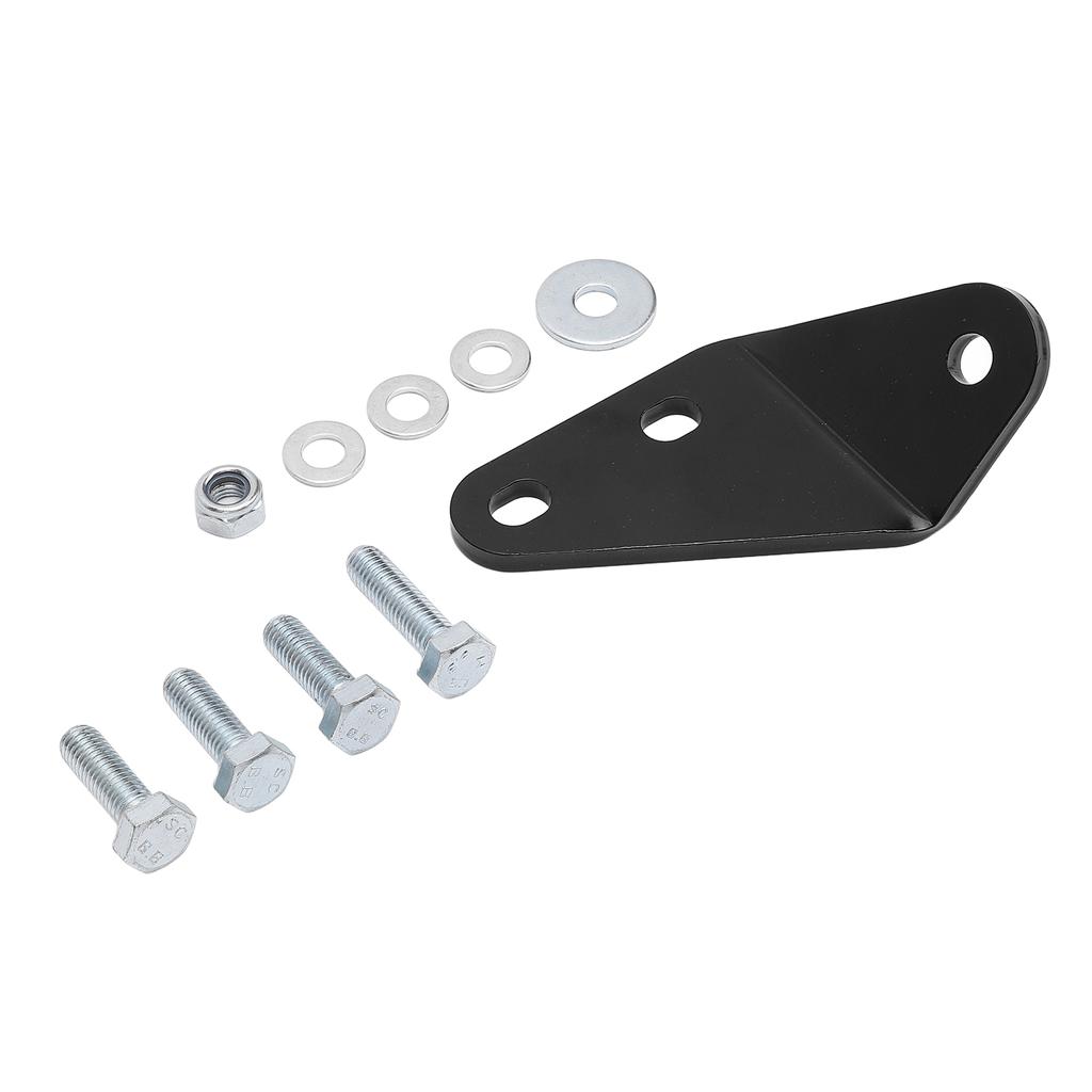 Clutch Pedal Repair Bracket Kit Solid Construction Black Coated Clutch Pedal Retainer Bracket for T4