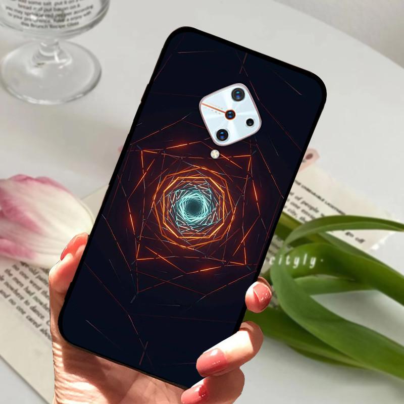 For Vivo V17 Case Cover S1 Pro Silicone Soft Painted Phone Case for VIVO 1920 V17 Russia Case TPU Bumper for vivoV17 V 17 s1Pro