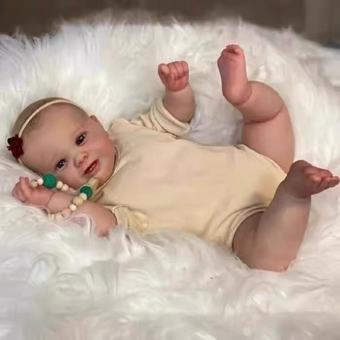 Reborn Baby Doll With Silicone Material For Collectors And Gift Enthusiasts