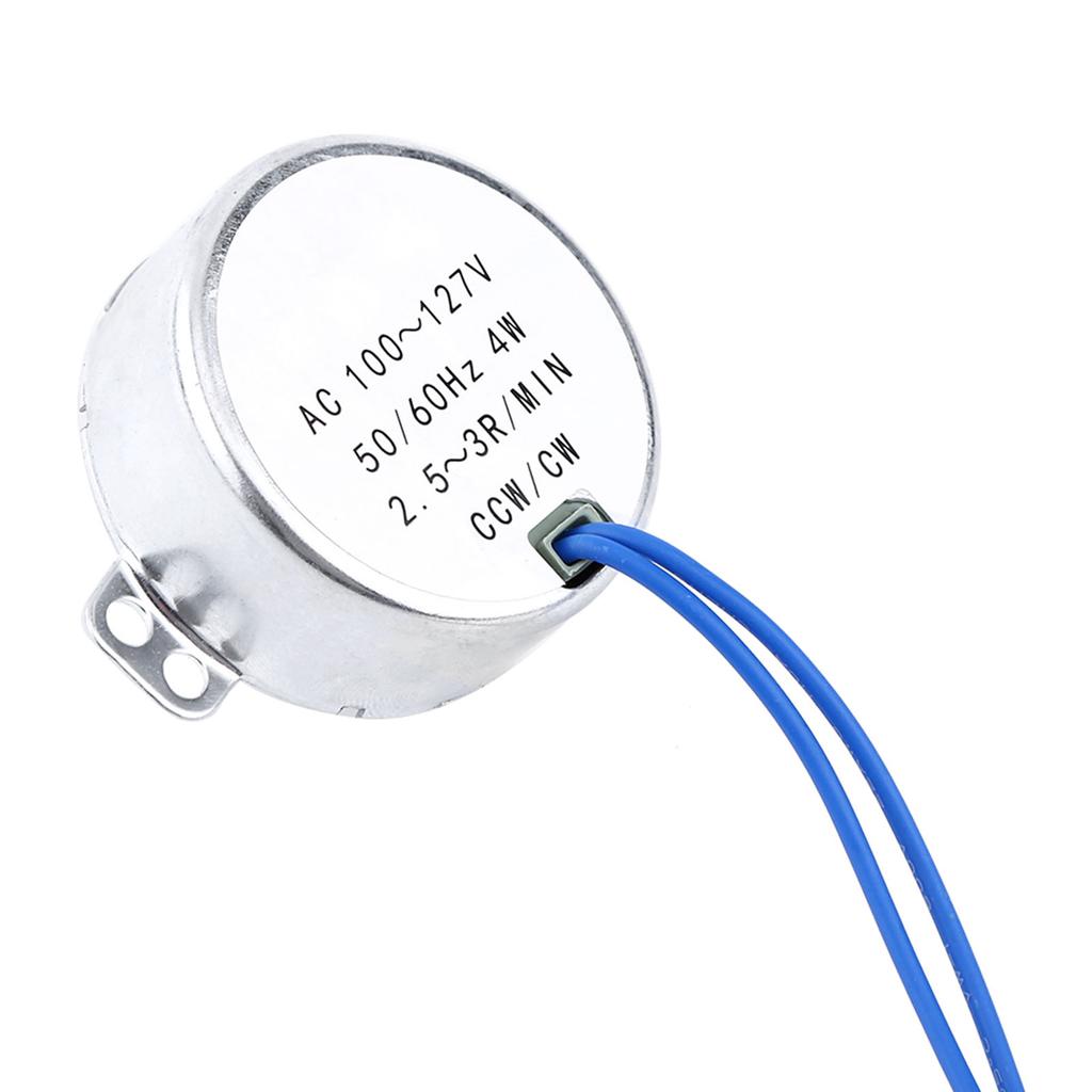 1ks AC 100127V 4W Synchrónny Motor 5060Hz CCWCW Prevodový Motor