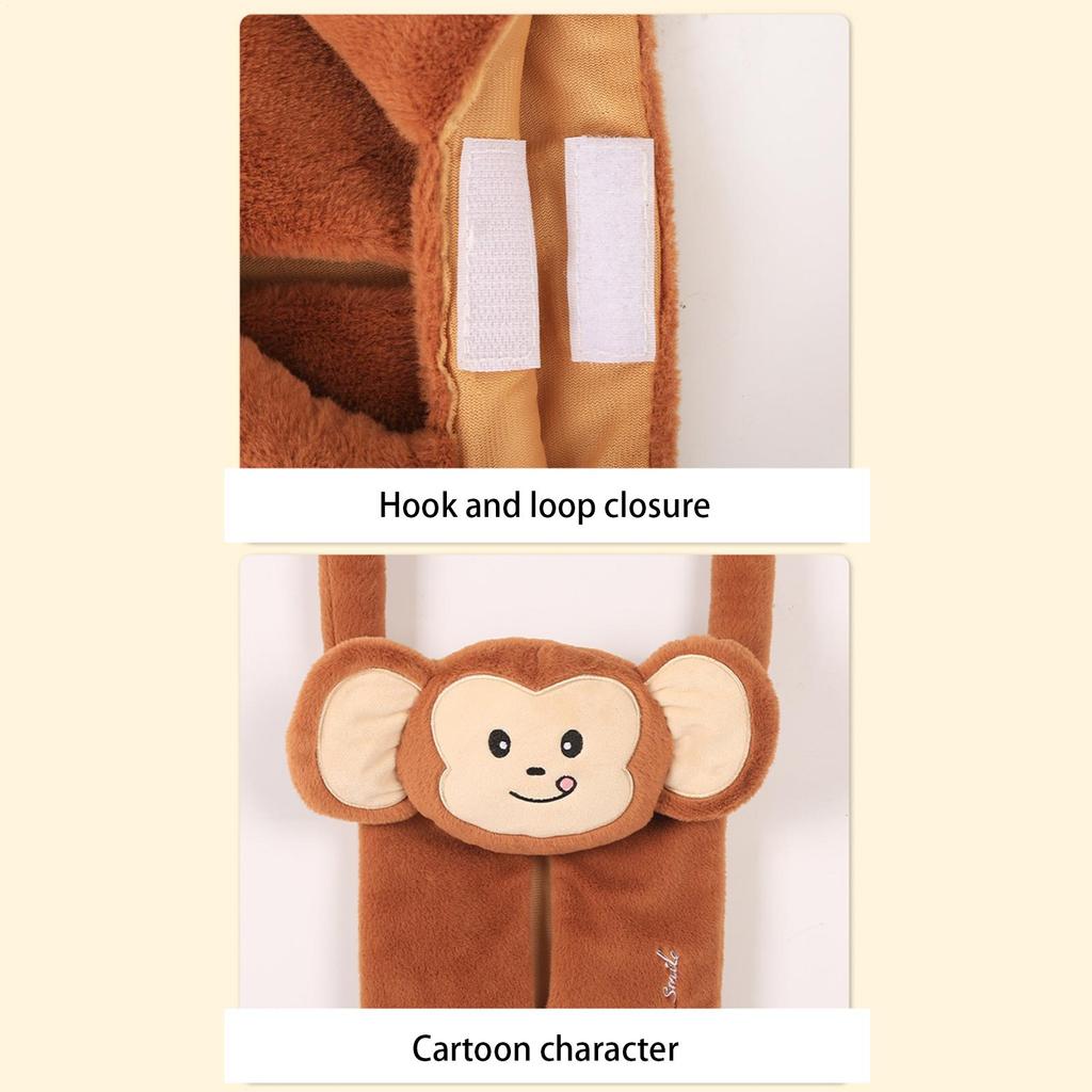 Auto-Taschentücherbox Niedliche Cartoon-Auto-Taschentücherbox Halter Serviettenbehälter Organizer Sitzlehne Für Fahrzeug Straße SUV Frauen Männer LKW Fahrten