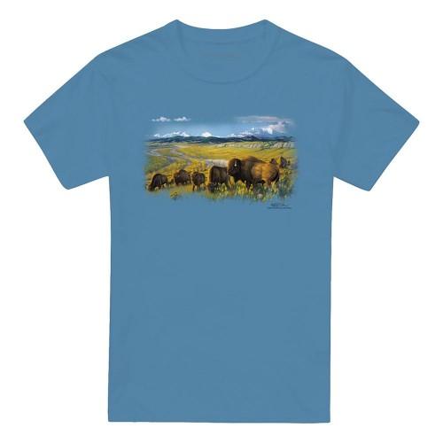 Wildlife Unisex Adult The Passing Herd T-Shirt