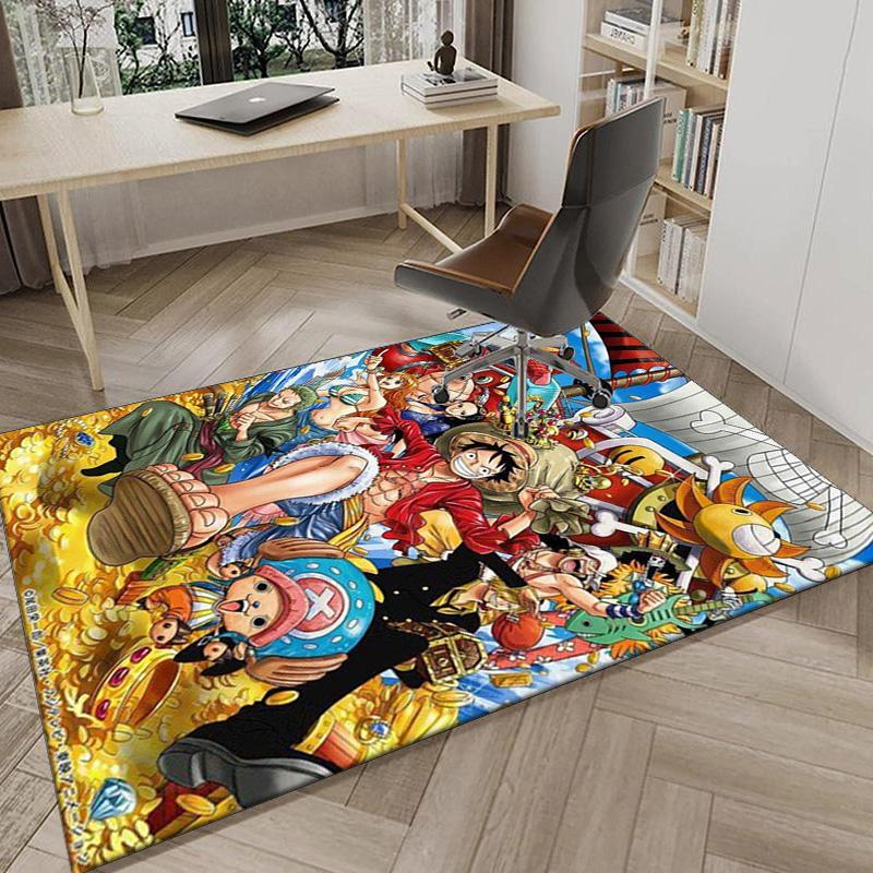 Pirate Adventure Carpet, Chair Rug,Rug for Office Bedroom Living Rooms, Doormat Decor Fan Gift Christmas Gift