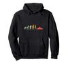 Funny Go Kart Evolution Present Vintage Go Kart Driver Hoodie