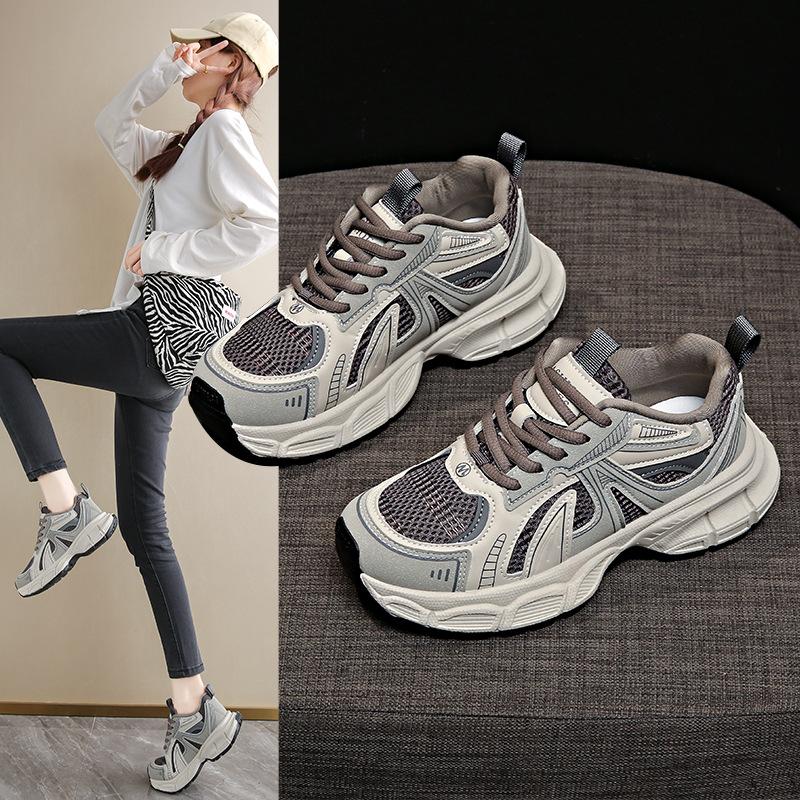 Dad Shoes Frühling und Herbst Neue Plateau-Schuhe Freizeitschuhe Größenerhöhende Sportschuhe