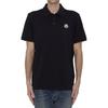 Moncler SS22 Straight Cut Solid Color Polo Shirt Men tops Blue 8A000098455677X